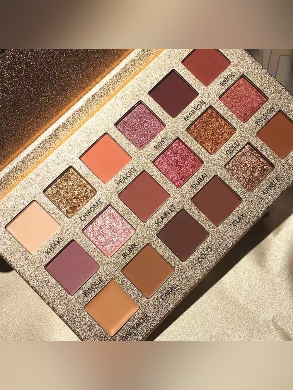 Kohl's Neutral, Pink & Gold Eyeshadow Palette